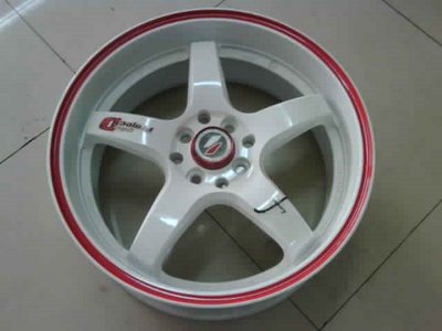 wuhhuuueeeee rim sukan baru den lenso d01 17 inch tuka pasal rim lama